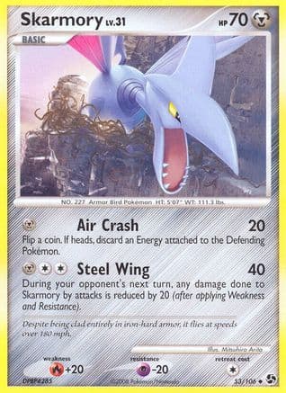 Skarmory 53/106 - Great Encounters Reverse Holofoil