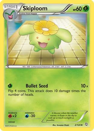 Skiploom  - Reverse Holofoil Dragons Exalted - Uncommon