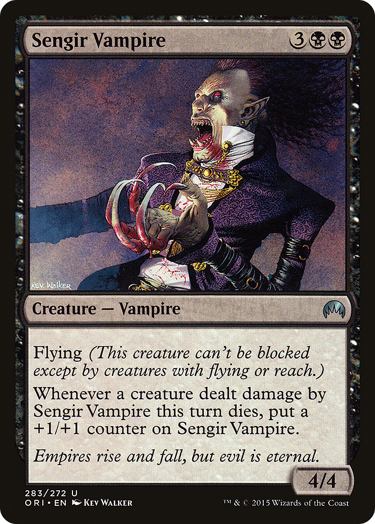 Sengir Vampire (283) [Magic Origins]  Foil