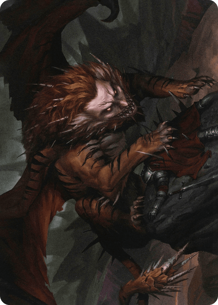 Manticore // Manticore (AAFR-006) - Adventures in the Forgotten Realms Art Series (Borderless) Foil