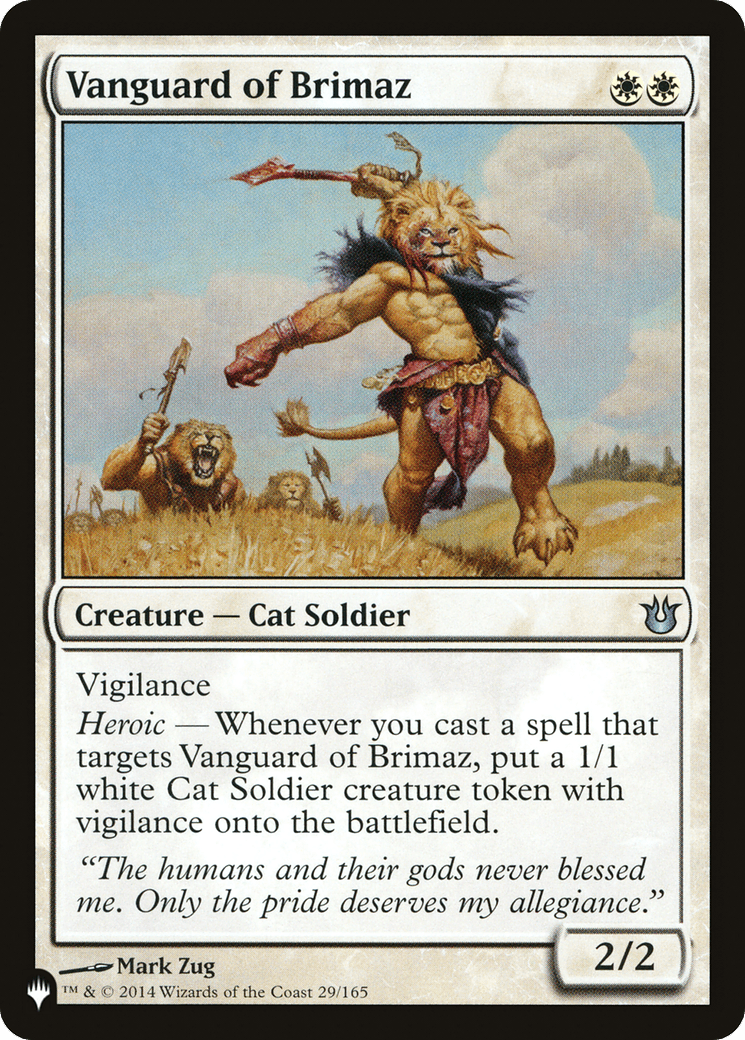 Vanguard of Brimaz |  (BNG-29) [The List]