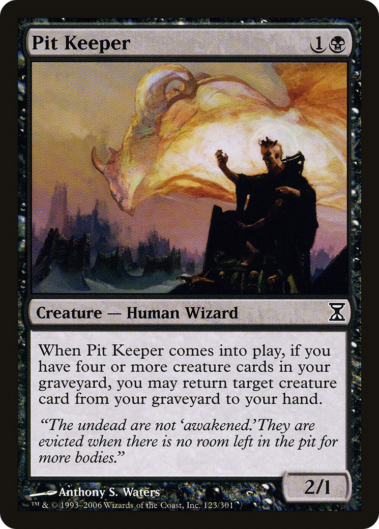 Pit Keeper [Time Spiral] Foil