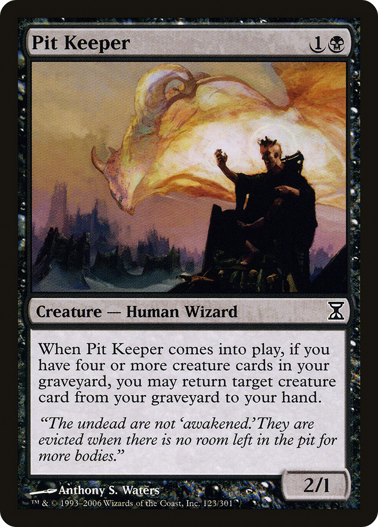 Pit Keeper [Time Spiral] Foil