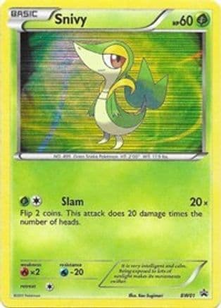 Snivy BW01 BW01/101 - Black and White Promos Holofoil