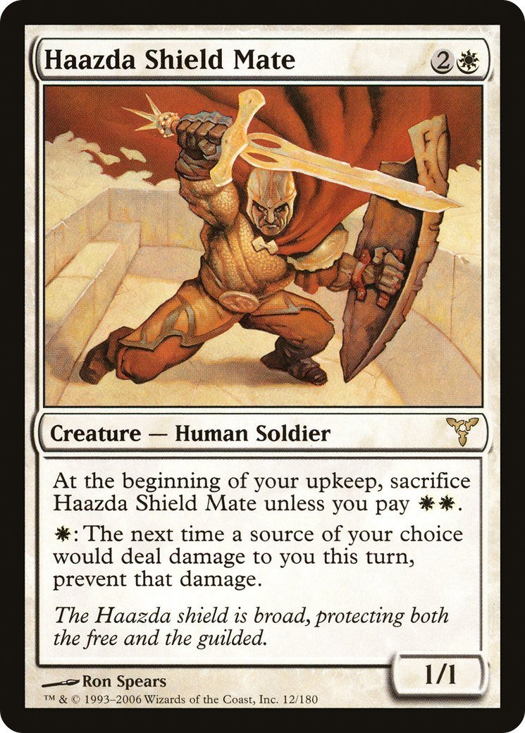 Haazda Shield Mate [Dissension] Foil