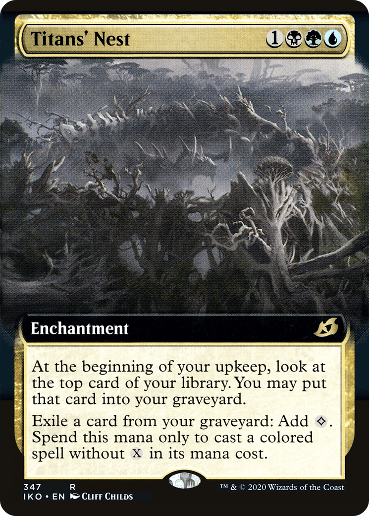 Titans' Nest (Extended Art) [Ikoria: Lair of Behemoths] Foil