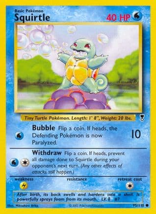 Squirtle 095/110 - Legendary Collection Reverse Holofoil