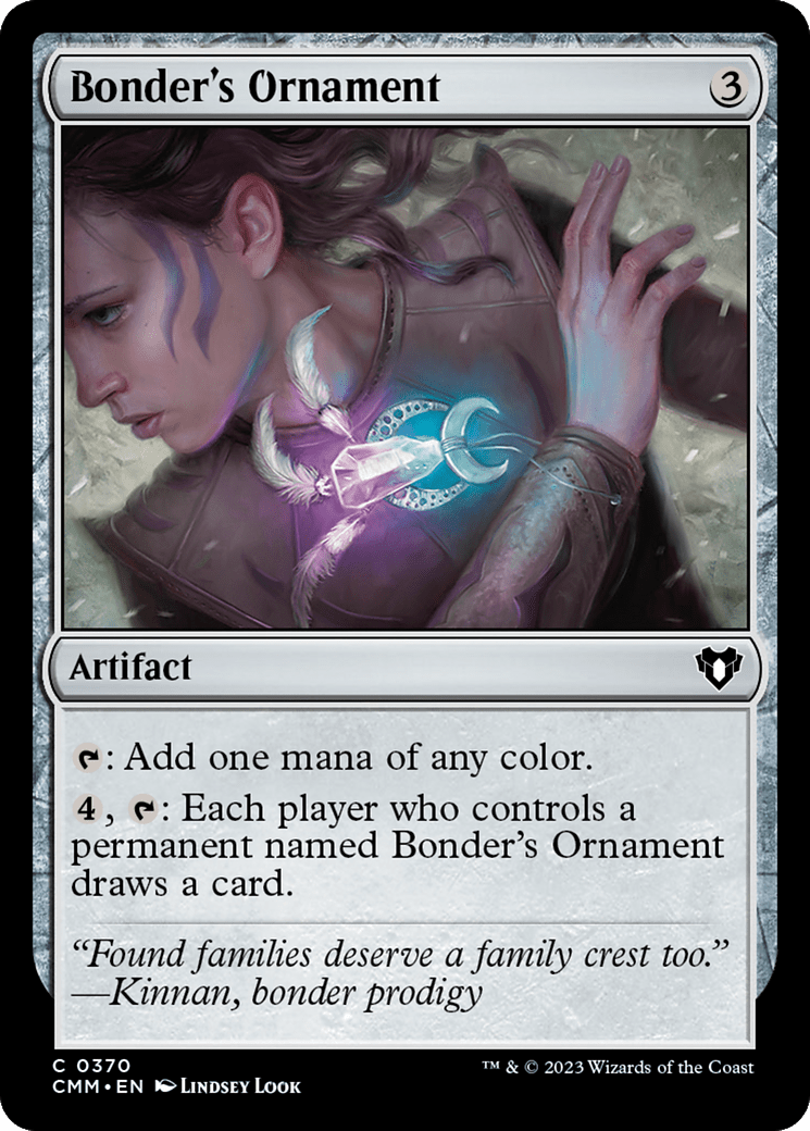 Bonder's Ornament (CMM-370) - Commander Masters Foil