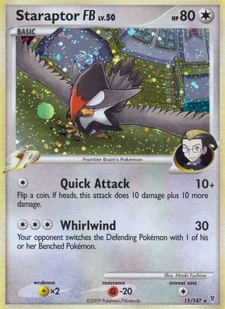 Staraptor FB  - Reverse Holofoil Supreme Victors - Holo Rare