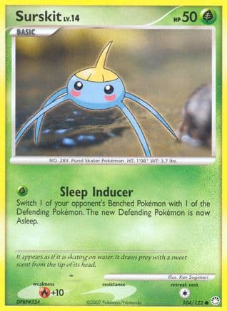 Surskit  Mysterious Treasures - Common