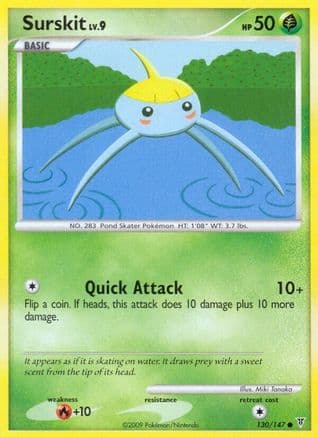 Surskit 130/147 - Supreme Victors Reverse Holofoil