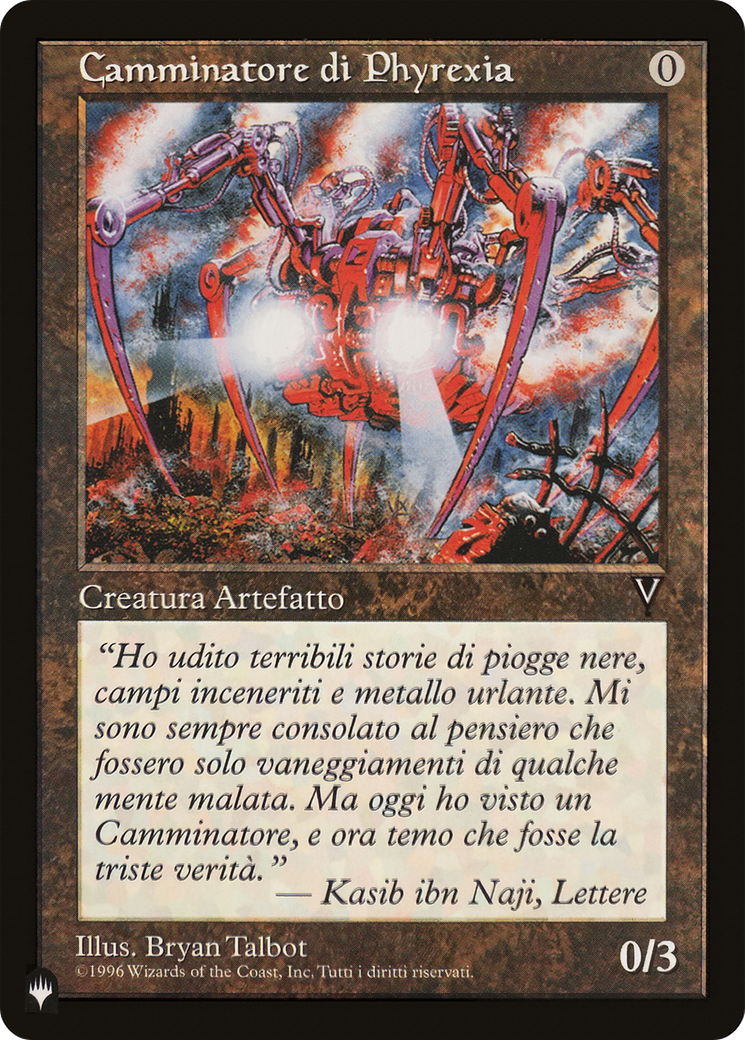 Phyrexian Walker |  (VIS-152) [The List]