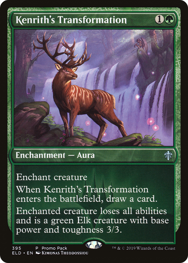 Kenrith's Transformation (Promo Pack) [Throne of Eldraine Promos] Foil