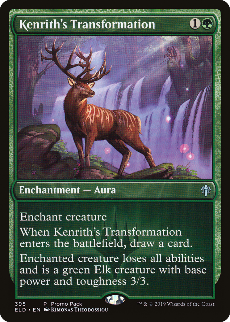 Kenrith's Transformation (Promo Pack) [Throne of Eldraine Promos] Foil