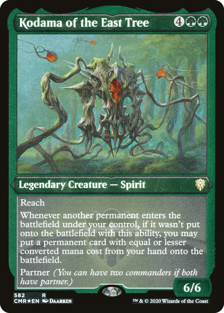 Kodama of the East Tree (582) [Commander Legends]  Foil