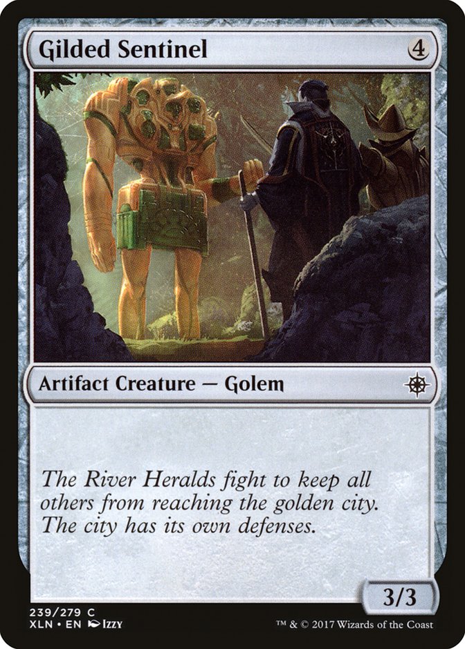 Gilded Sentinel 239/279 (Ixalan) 