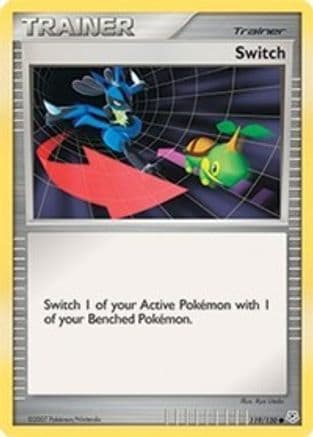 Switch 119/130 - Diamond and Pearl Reverse Holofoil