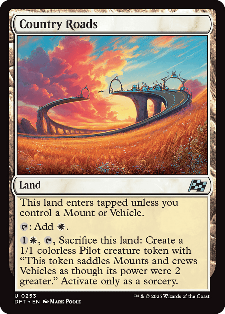 Country Roads |  Foil (253) [Aetherdrift]