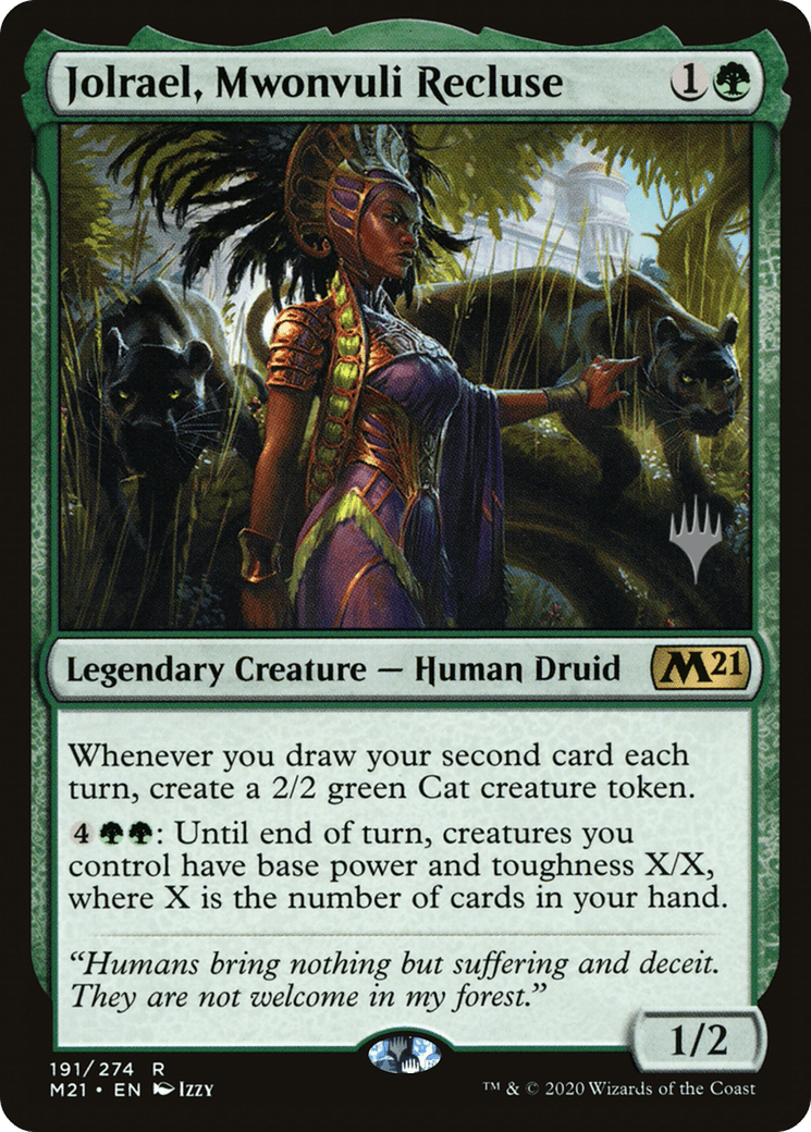 Jolrael, Mwonvuli Recluse (Promo Pack) [Core Set 2021 Promos] Foil
