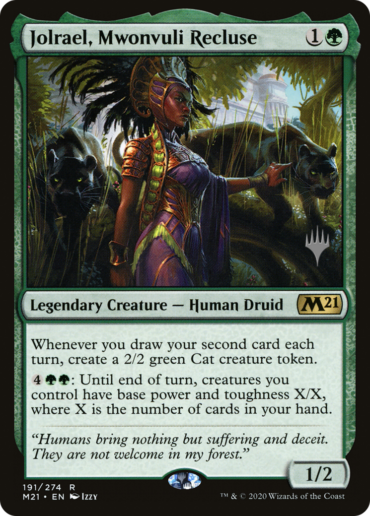 Jolrael, Mwonvuli Recluse (Promo Pack) [Core Set 2021 Promos] Foil