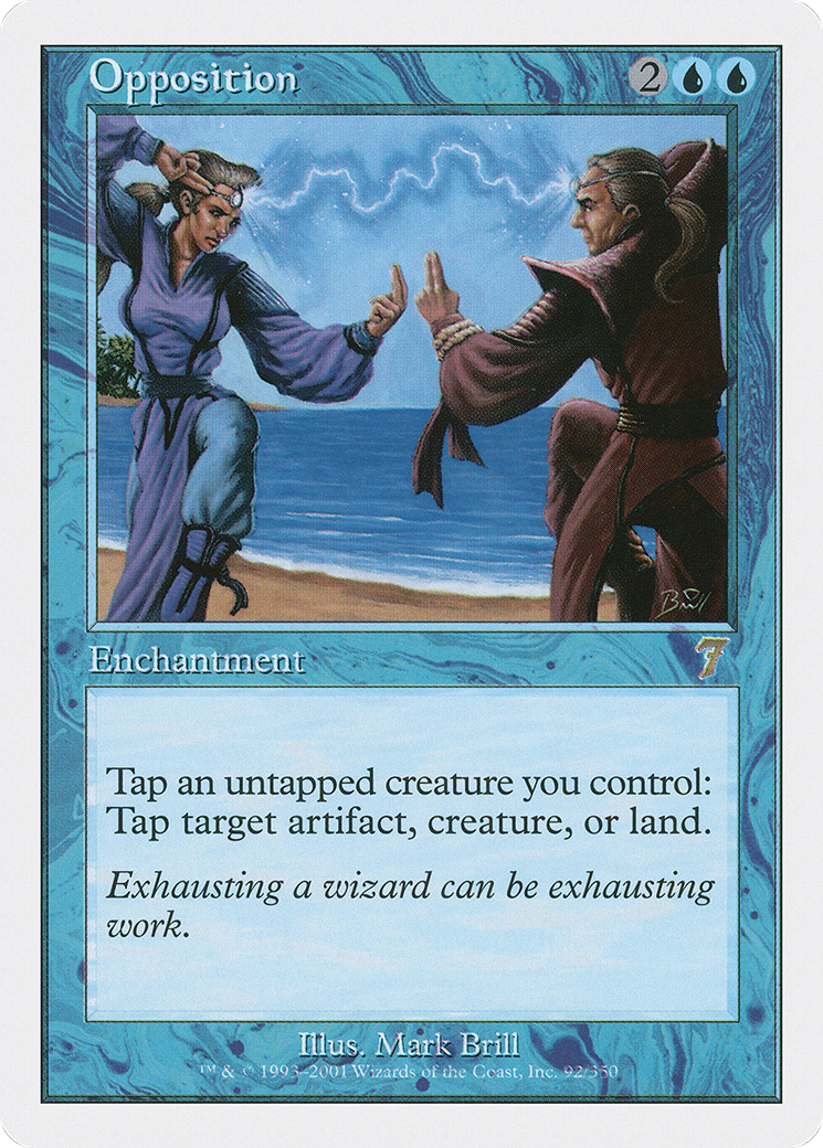Opposition [Seventh Edition] Foil