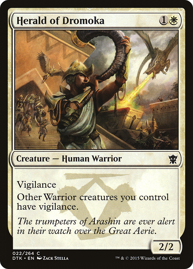 Herald of Dromoka [Dragons of Tarkir] Foil