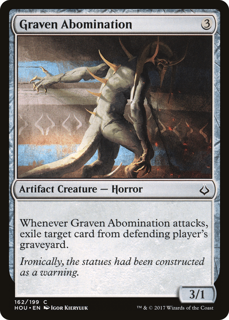 Graven Abomination [Hour of Devastation] Foil