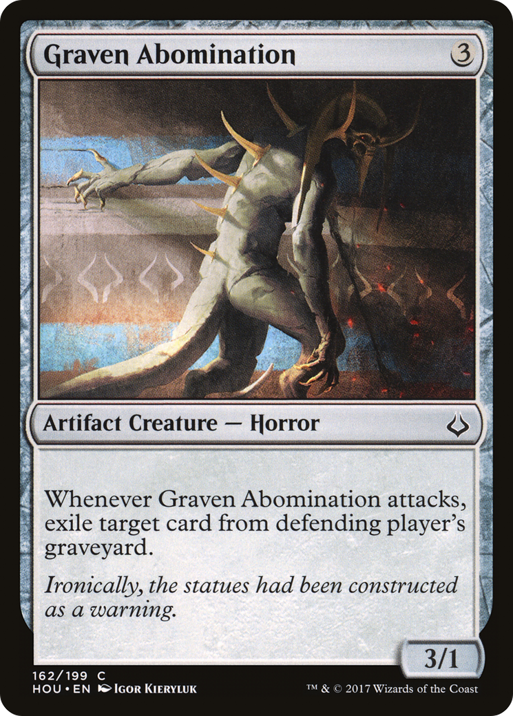Graven Abomination [Hour of Devastation] Foil