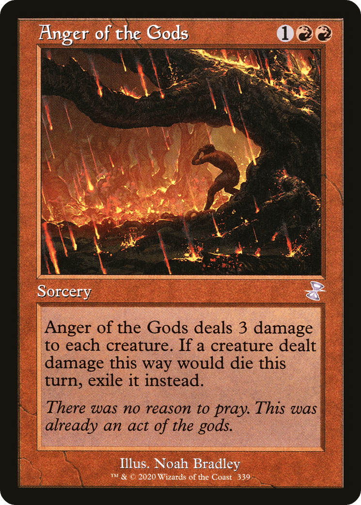 Anger of the Gods (Timeshifted) [Time Spiral Remastered] Foil