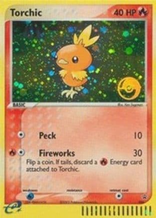 Torchic  (POP Tournament) 6/40 - Nintendo Promos Holofoil