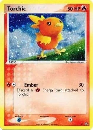 Torchic (EX Deck Tin) 017- Nintendo Promos Holofoil