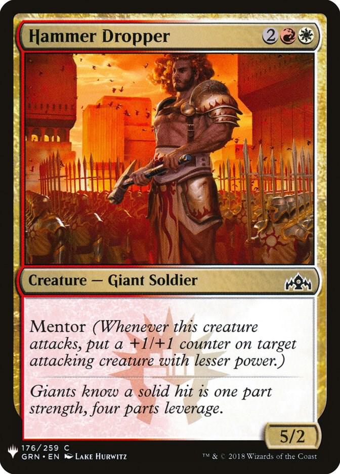 Hammer Dropper GRN-176/5075 (The List Reprints) 