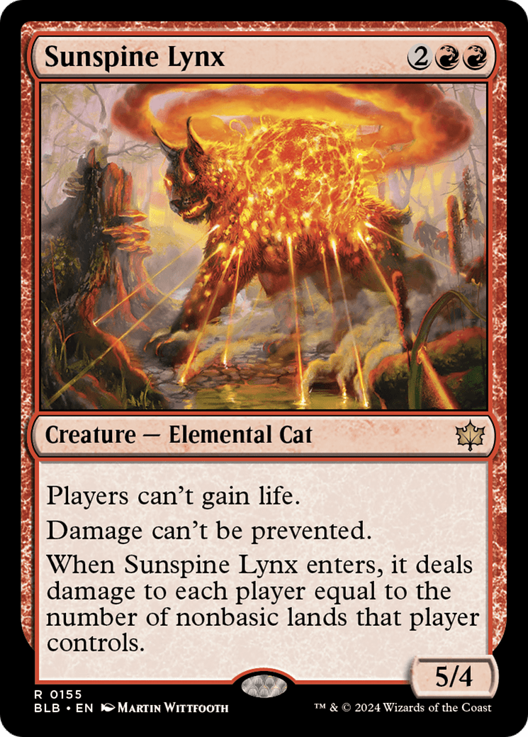 Sunspine Lynx [Bloomburrow] Foil