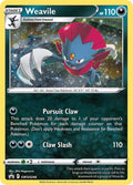 Weavile SWSH246 (SWSH: Sword & Shield Promo Cards)  - Cosmo Holofoil