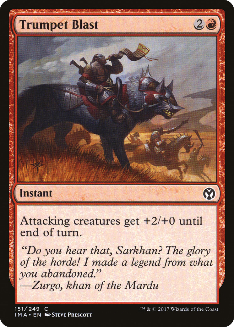 Trumpet Blast [Iconic Masters] Foil