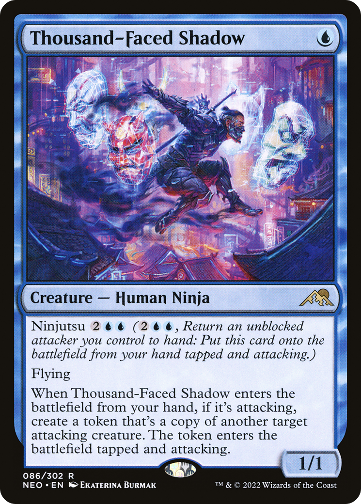 Thousand-Faced Shadow [Kamigawa: Neon Dynasty] Foil