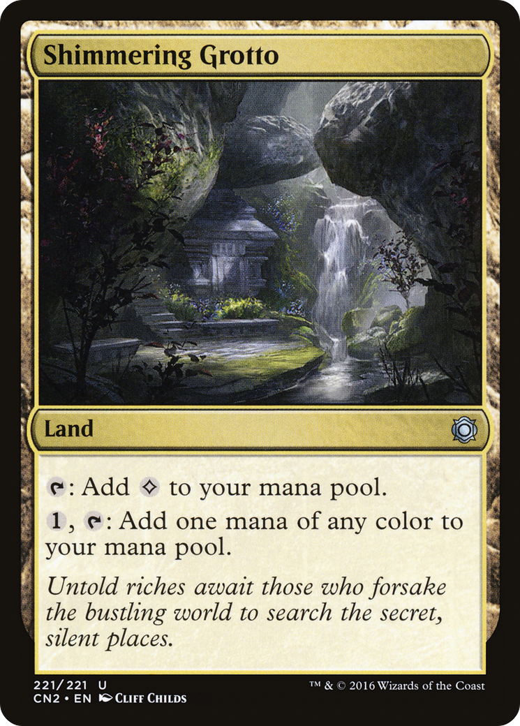Shimmering Grotto [Conspiracy: Take the Crown] Foil