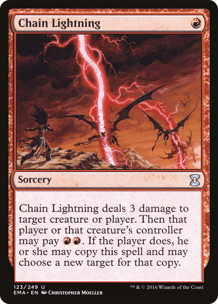 Chain Lightning [Eternal Masters] Foil