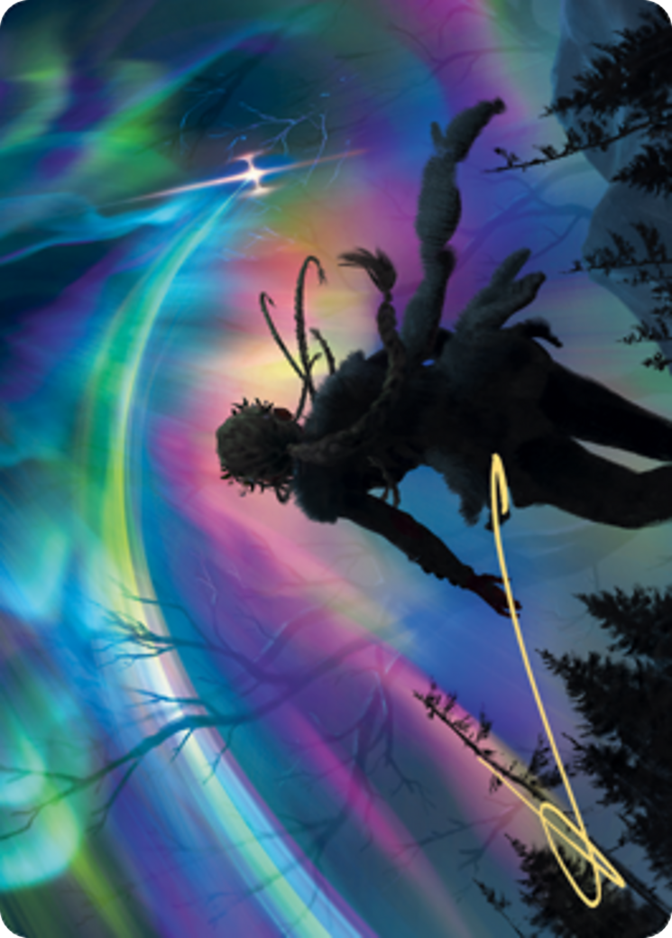 The Prismatic Bridge // The Prismatic Bridge (AKHM-064) - Kaldheim Art Series (Borderless) Foil