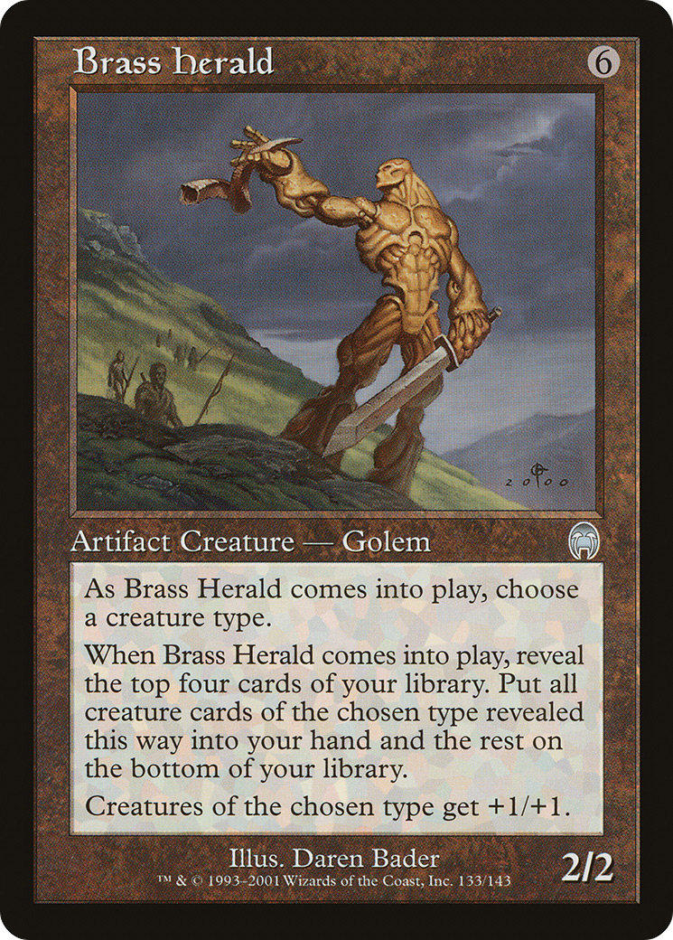 Brass Herald [Apocalypse] Foil