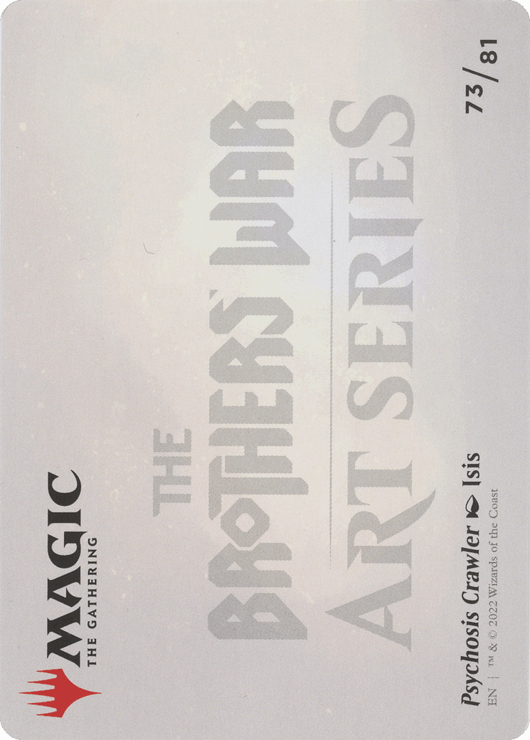 Psychosis Crawler // Psychosis Crawler (ABRO-073) - The Brothers' War Art Series (Borderless)