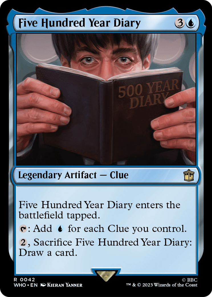 Five Hundred Year Diary [Doctor Who] Foil
