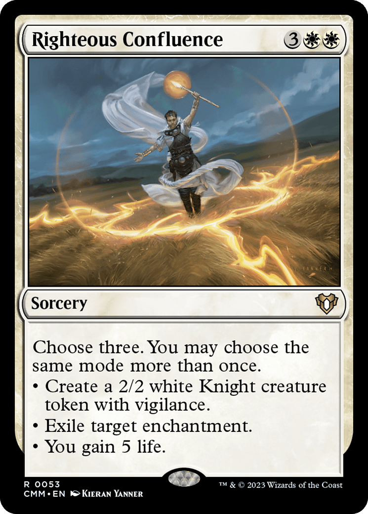 Righteous Confluence [Commander Masters] Foil