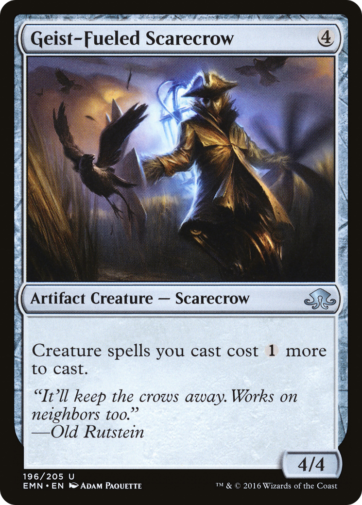 Geist-Fueled Scarecrow [Eldritch Moon] Foil