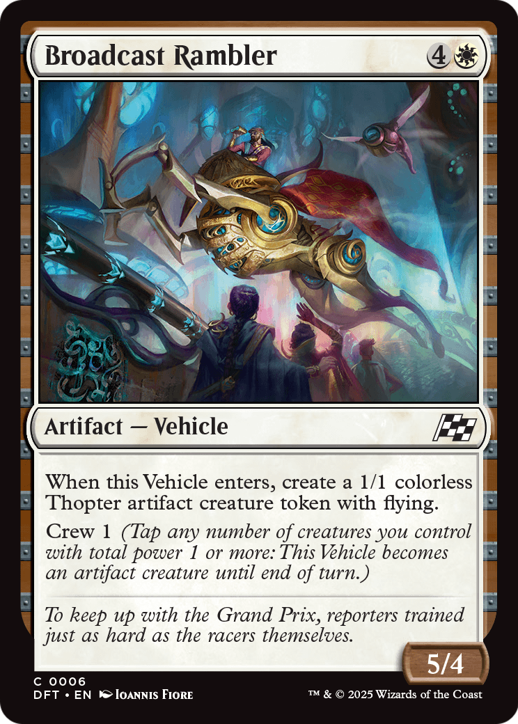 Broadcast Rambler |  (006) [Aetherdrift]
