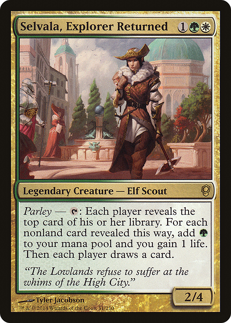 Selvala, Explorer Returned [Conspiracy] Foil