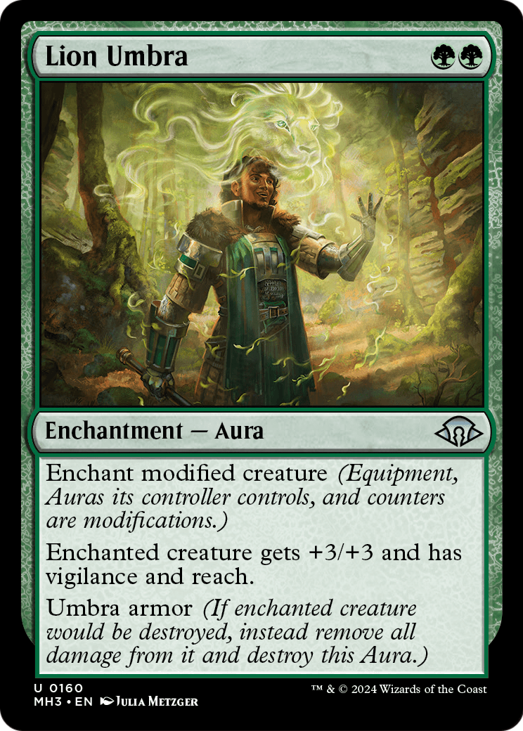 Lion Umbra [Modern Horizons 3] Foil