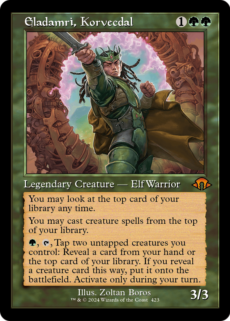 Eladamri, Korvecdal (Retro) [Modern Horizons 3] Foil
