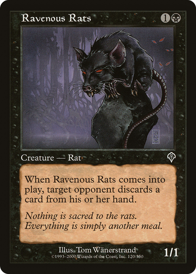 Ravenous Rats [Invasion] Foil