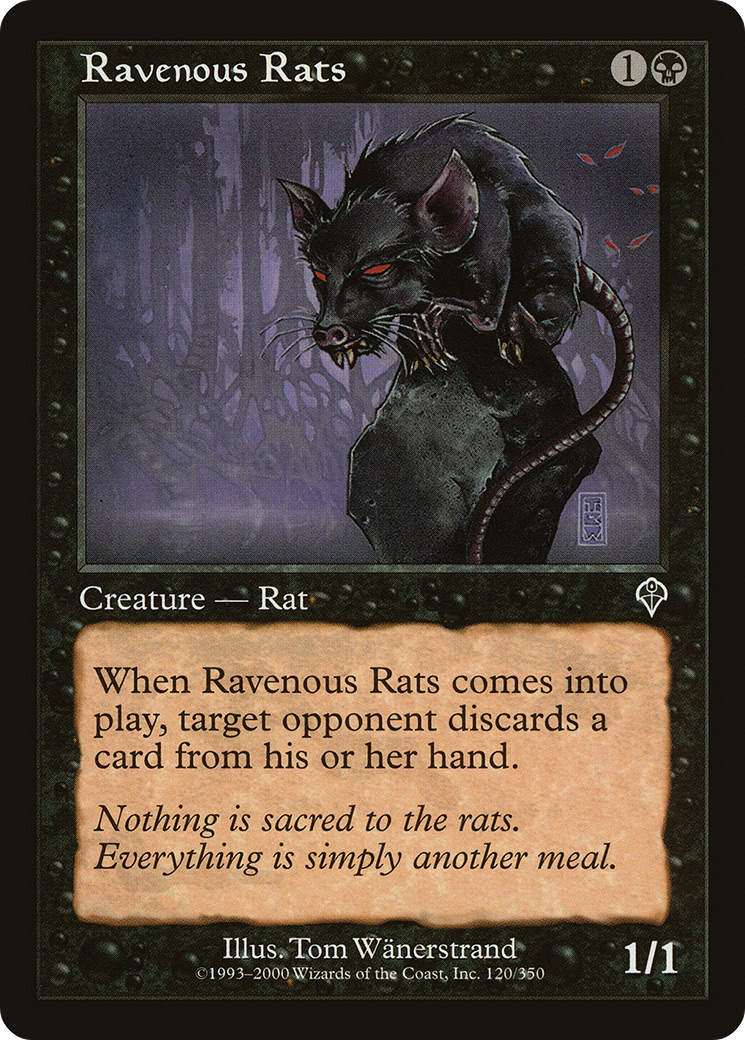 Ravenous Rats [Invasion] Foil